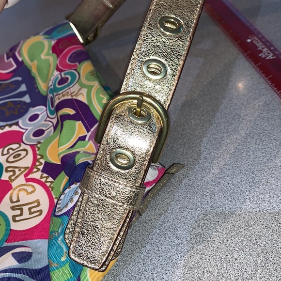 Coach Poppy Pop C Graffiti Shoulder bag - Picture 14 of 14